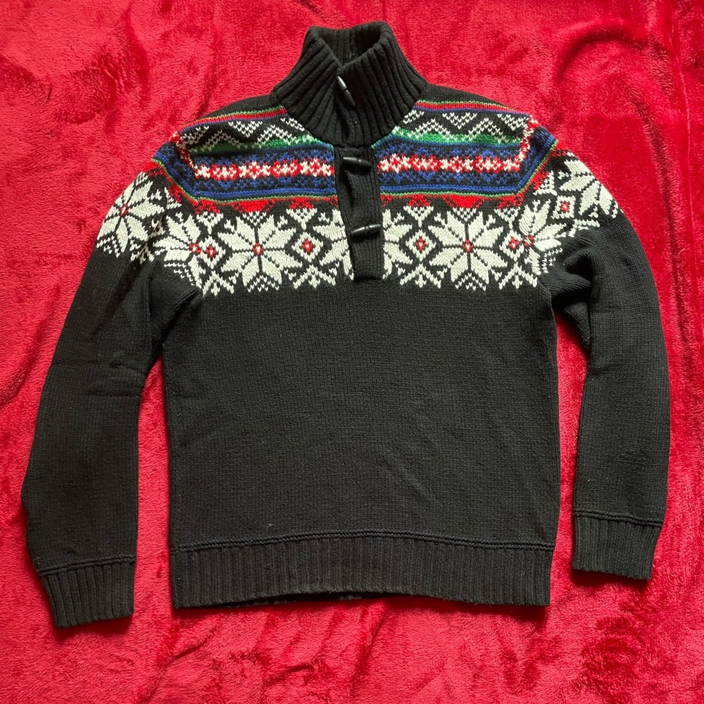 Polo Ralph Lauren toggle neck sweater